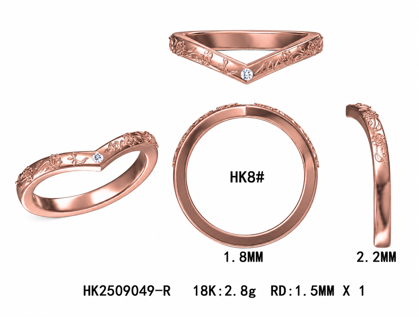Dainty Ring / HK2509049-R