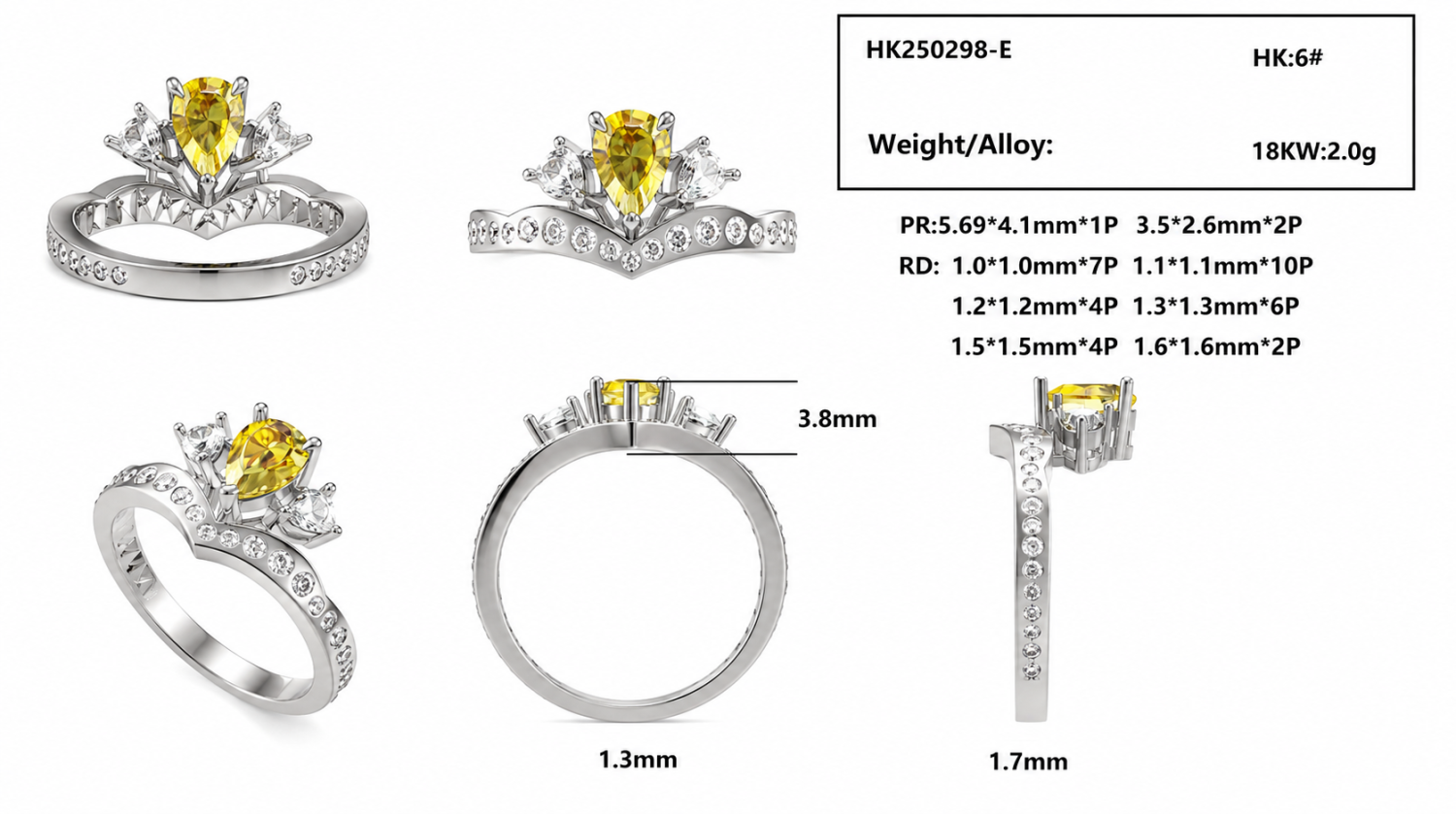 Diamond Ring / HK250298-E