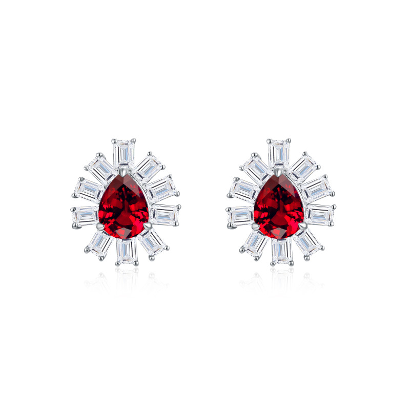 Ruby and Diamond Earrings / PK-56SE/SSR