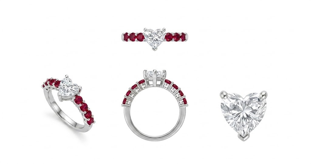 Diamond and Ruby Ring / HK2501208-R