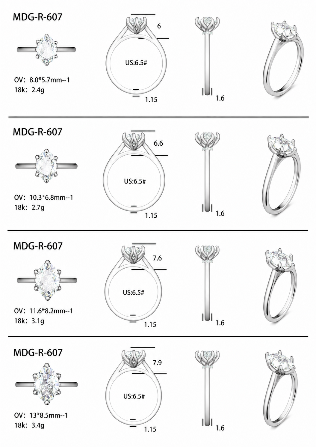 Diamond Ring / MDG-R-607