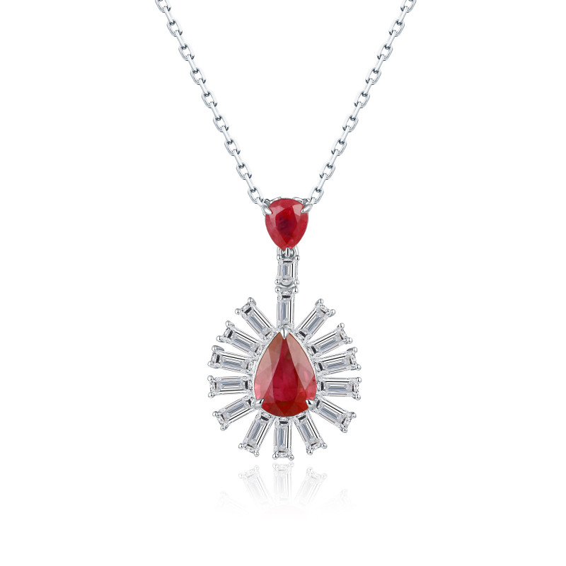 Ruby and Diamond Pendant / PK-56SP/MRNR