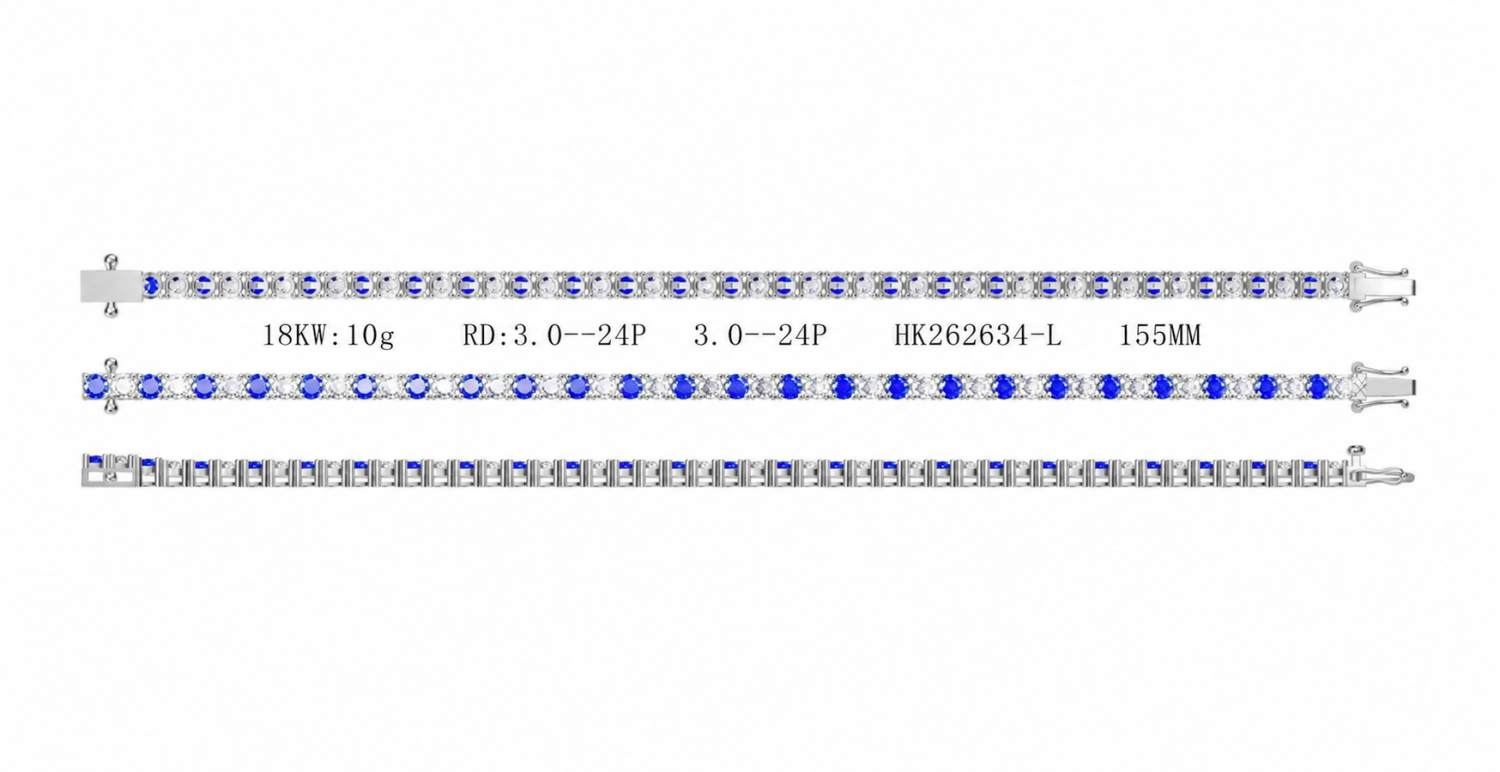 Sapphire Bracelets / HK262634-L