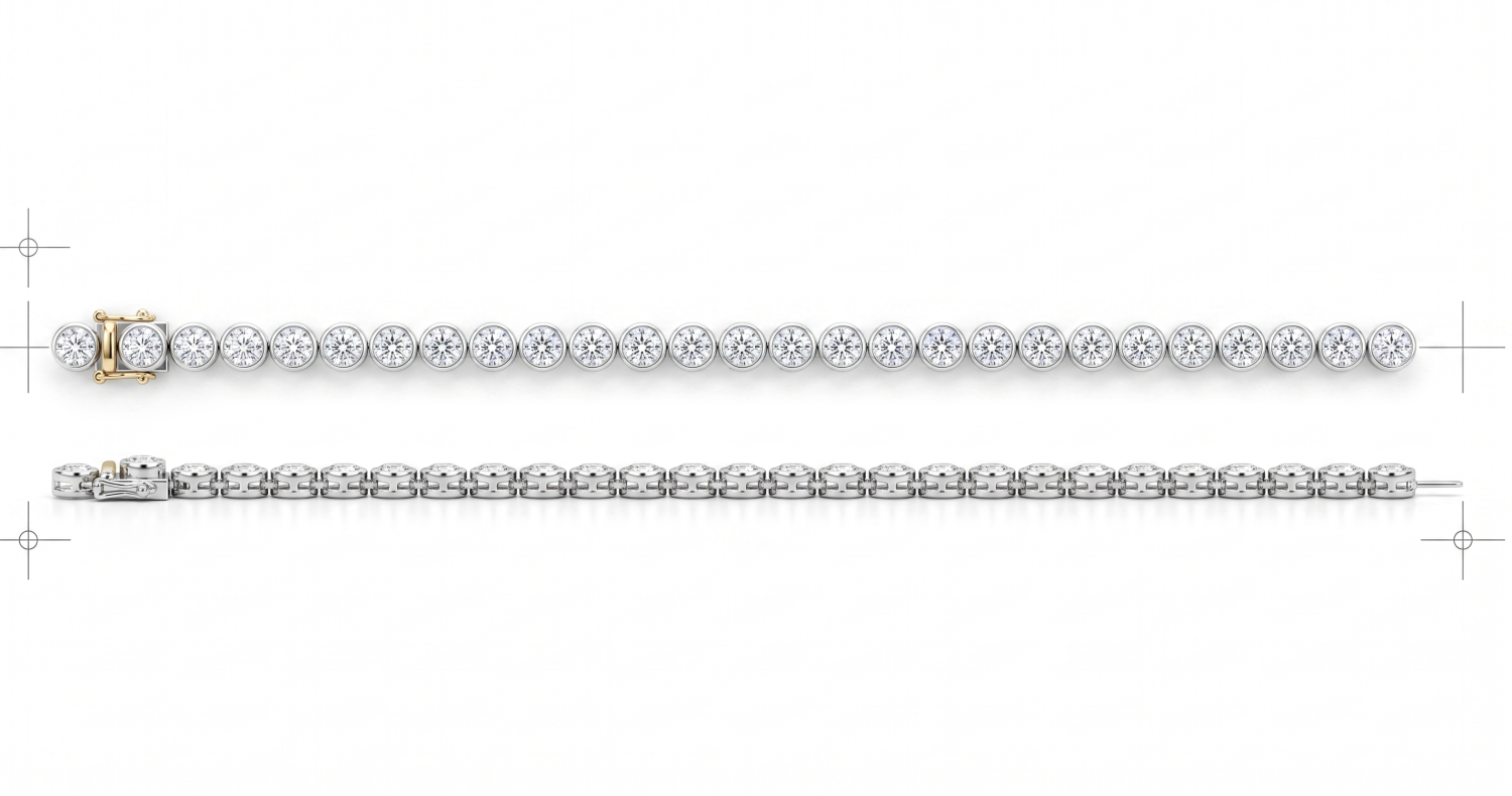 Bracelets Tennis 3.5MM / ZBB001
