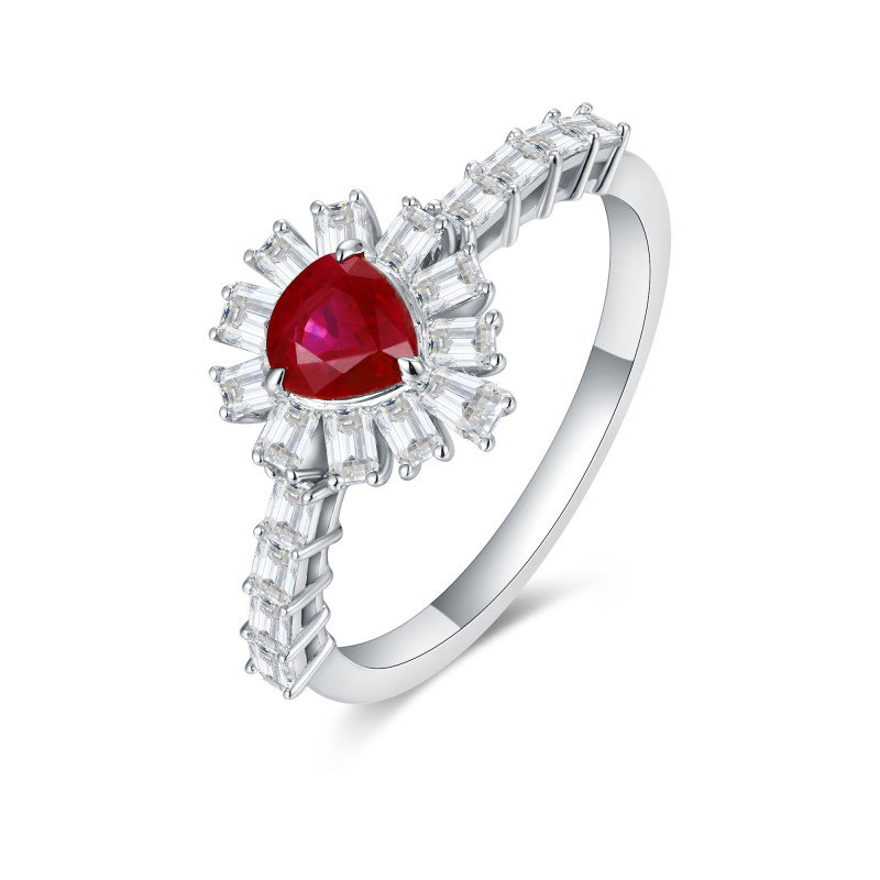 Ruby and Diamond Ring / PK-56SR/SAR