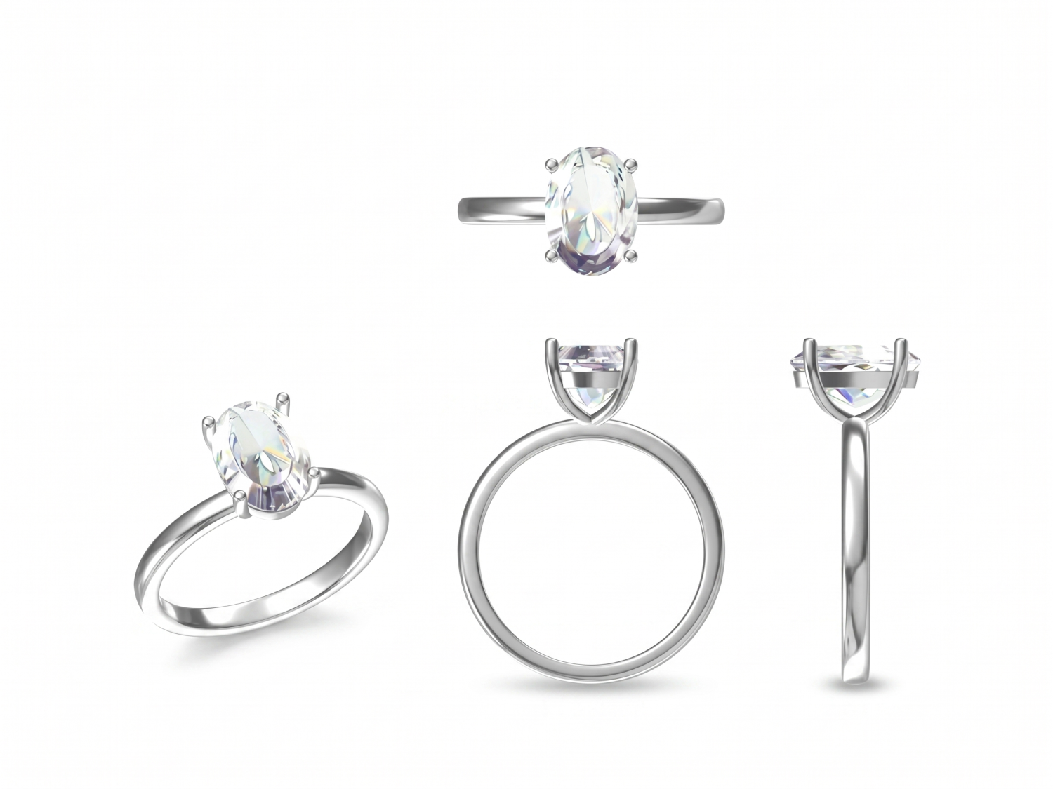 Solitaire Ring / HK250839-R
