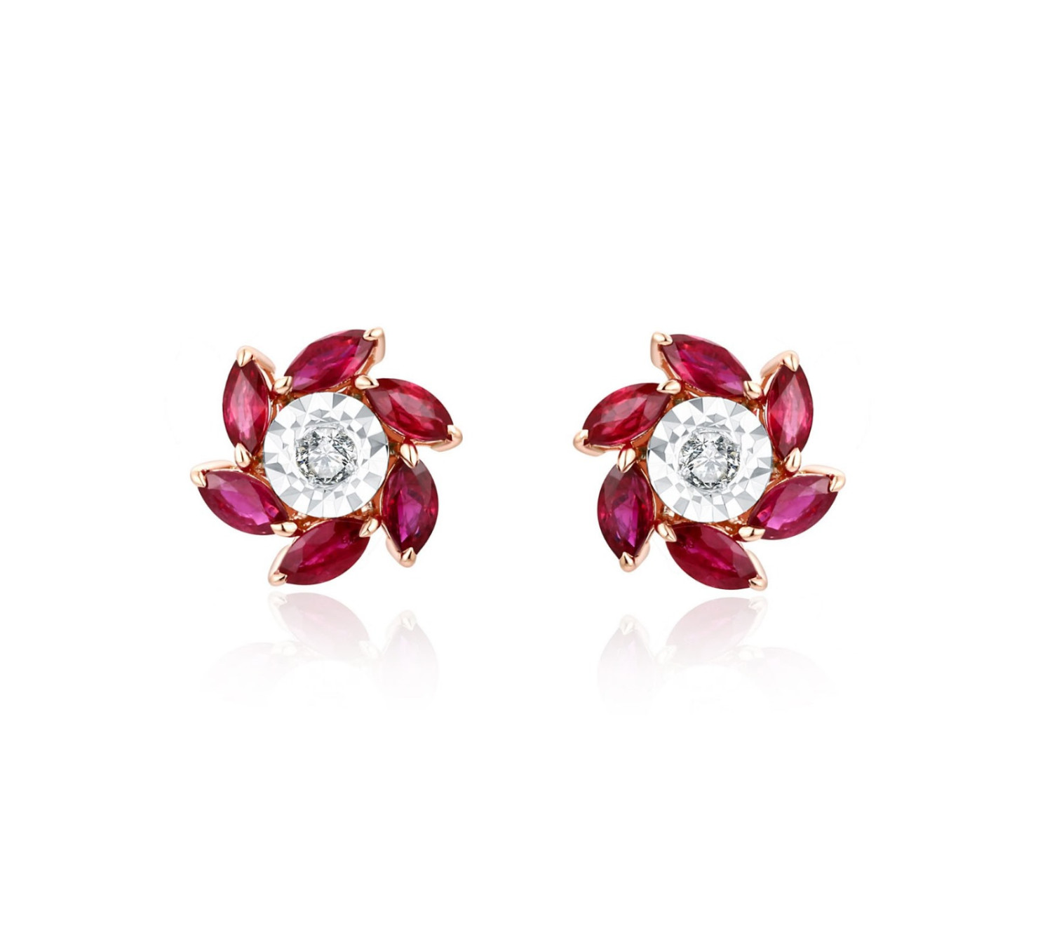 Ruby and Diamond Earrings / PK-61SE/TAR