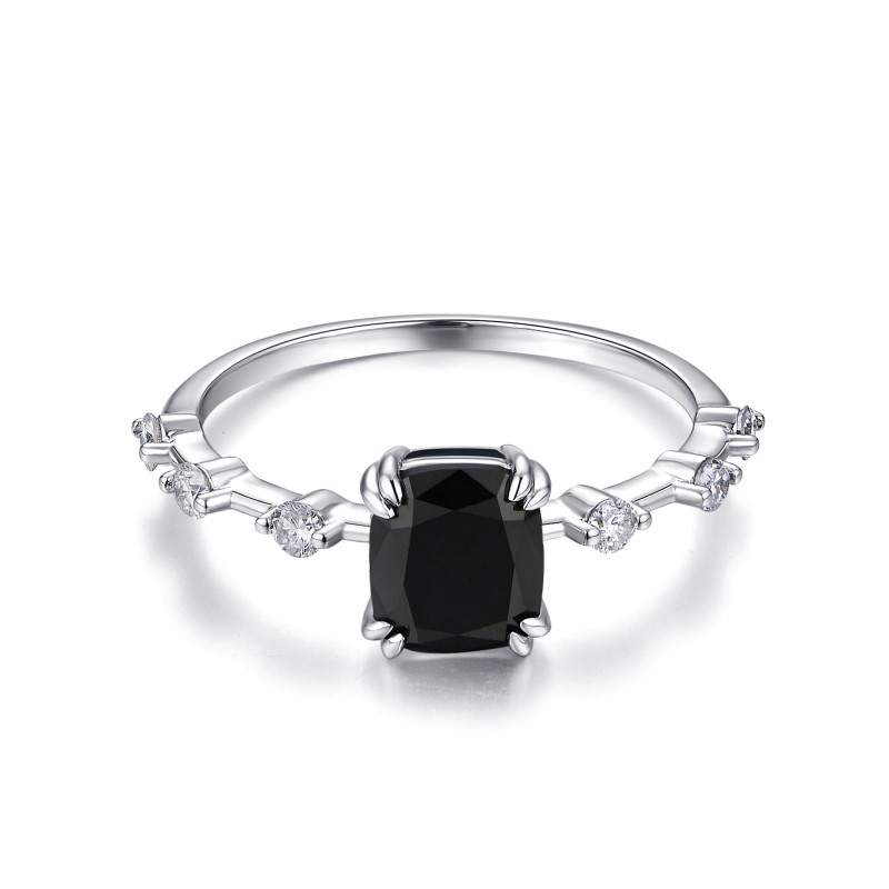 Classic Black Diamond Ring / PK-140R/NCR