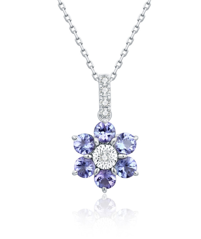 Tanzanite and Diamond Pendant / PK54SP+3/NRR