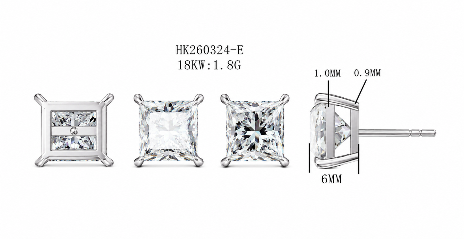 Diamond Earring / HK260324-E