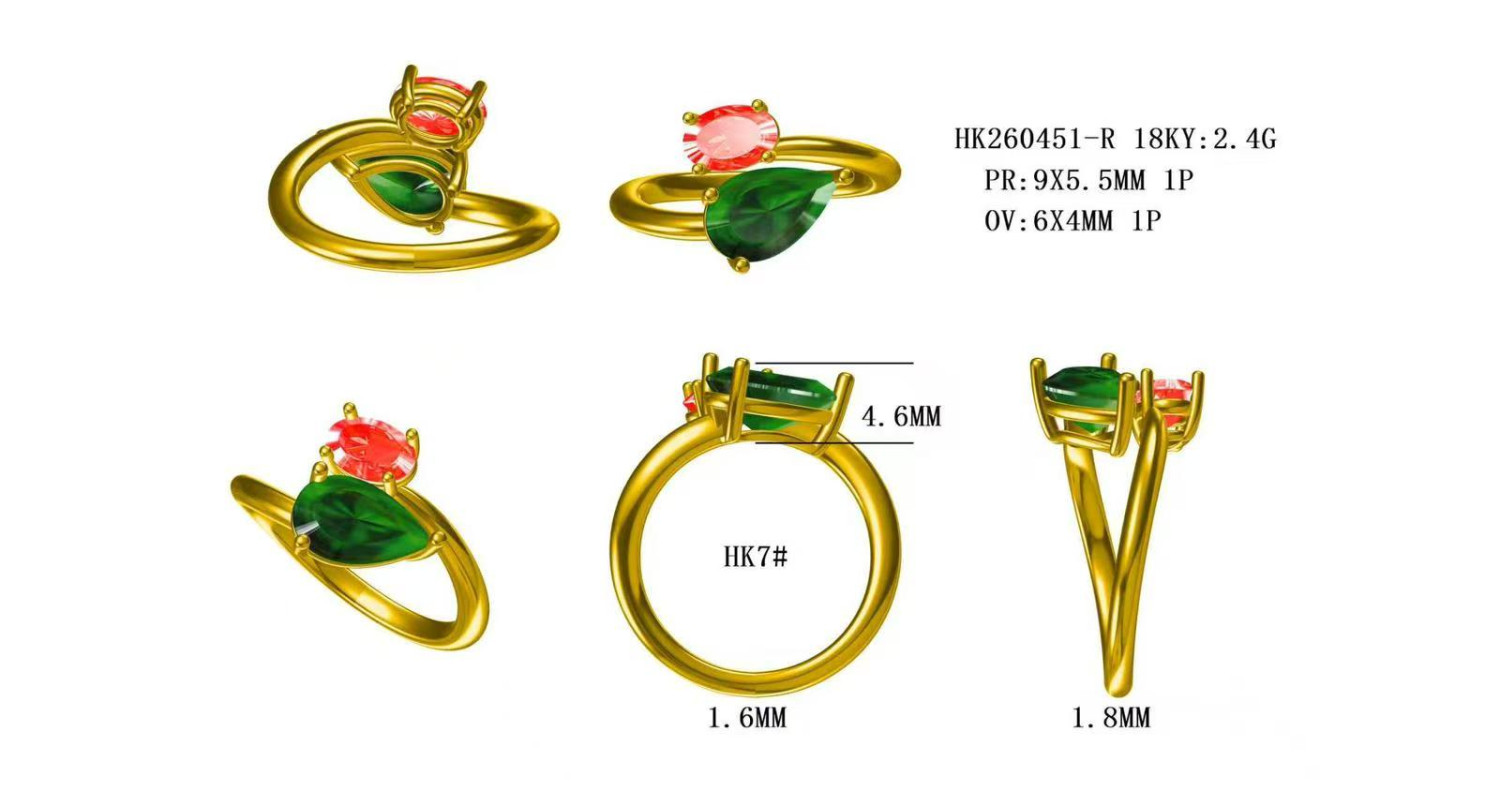 Gemstone Ring / HK260451-R