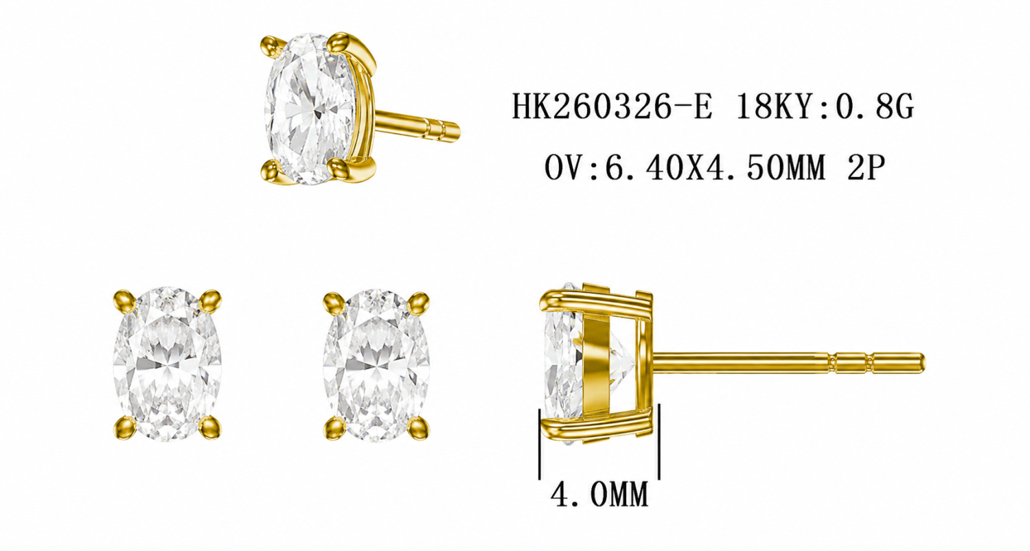 Diamond Earrings / HK260326-E