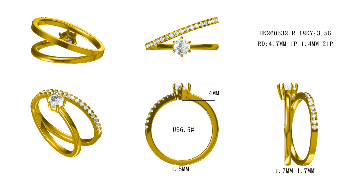 HK260532-R(PK-426R) / Diamond Ring