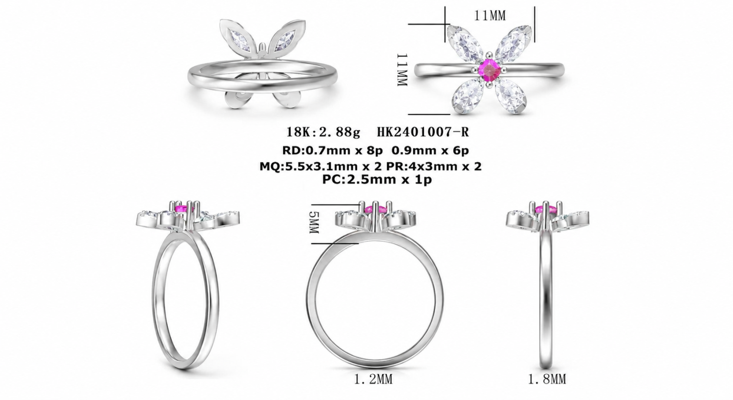 Diamond Ring / HK2401007-R