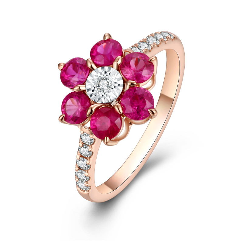 Ruby and Diamond Ring / PK-54SP+1/ARR