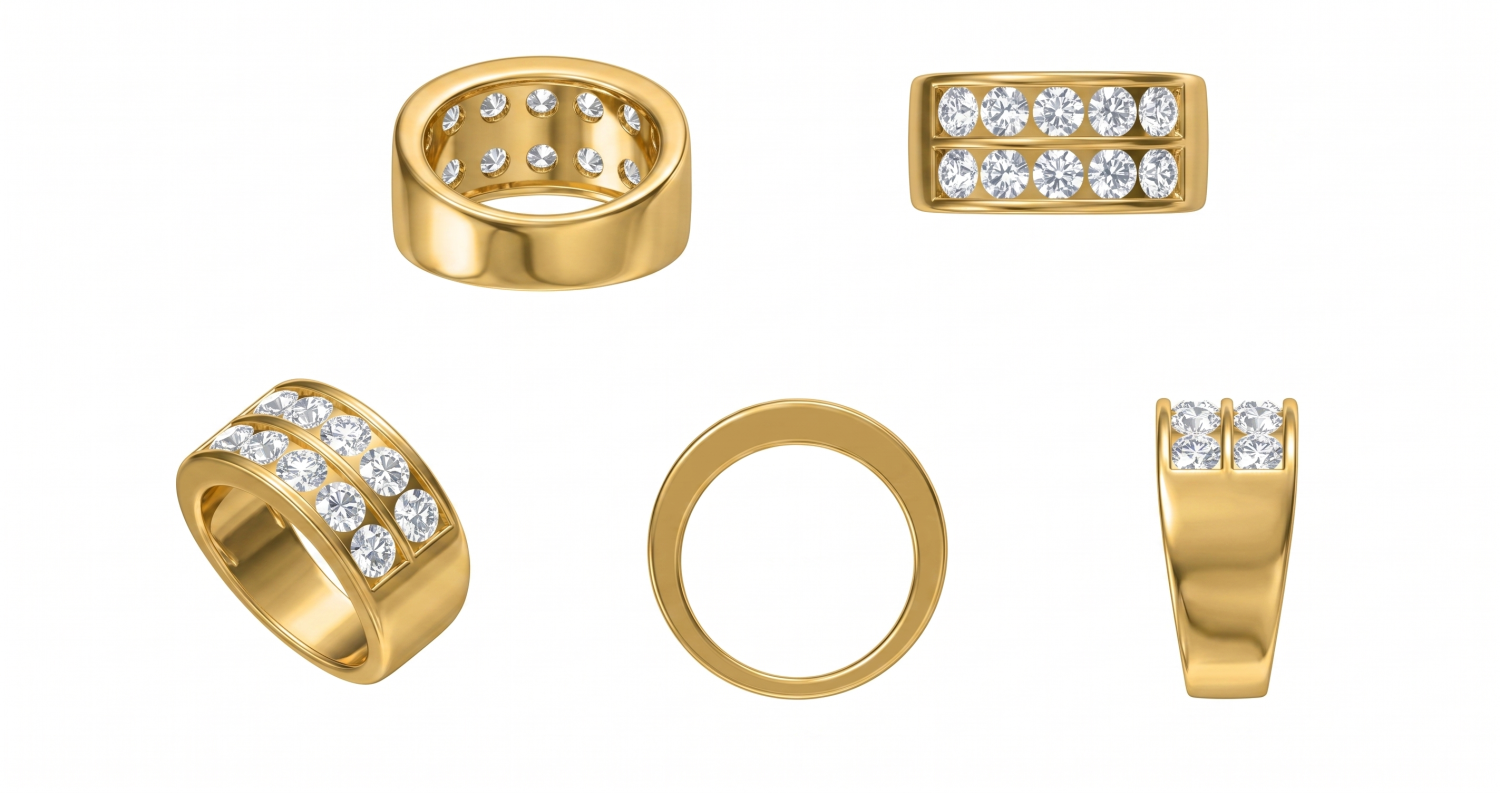 Gold and Diamond Ring / HK250904-R