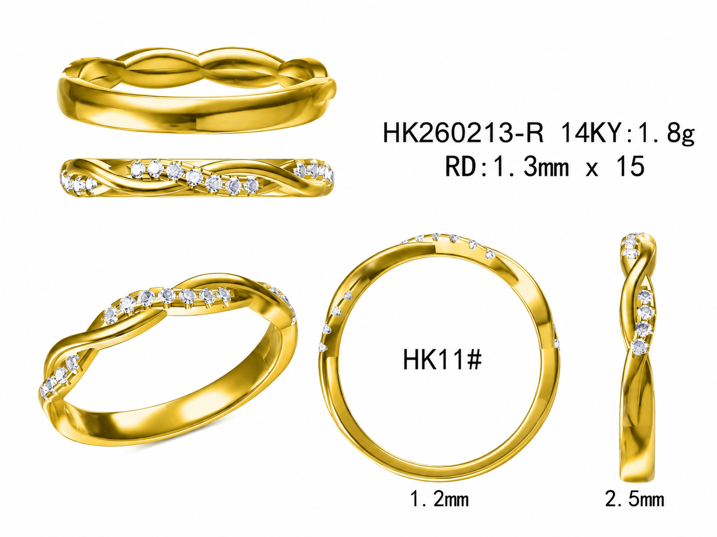 Diamond Ring / HK260213-R