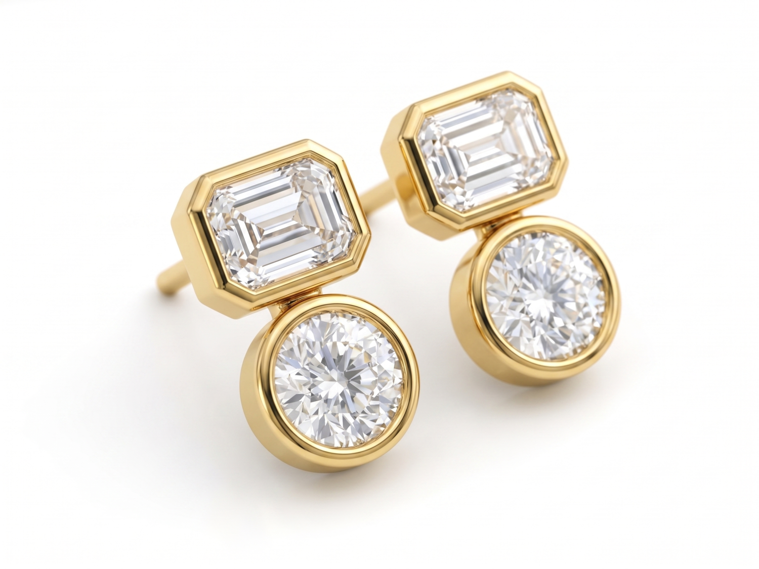 Stud Earrings / MDG-E-1280