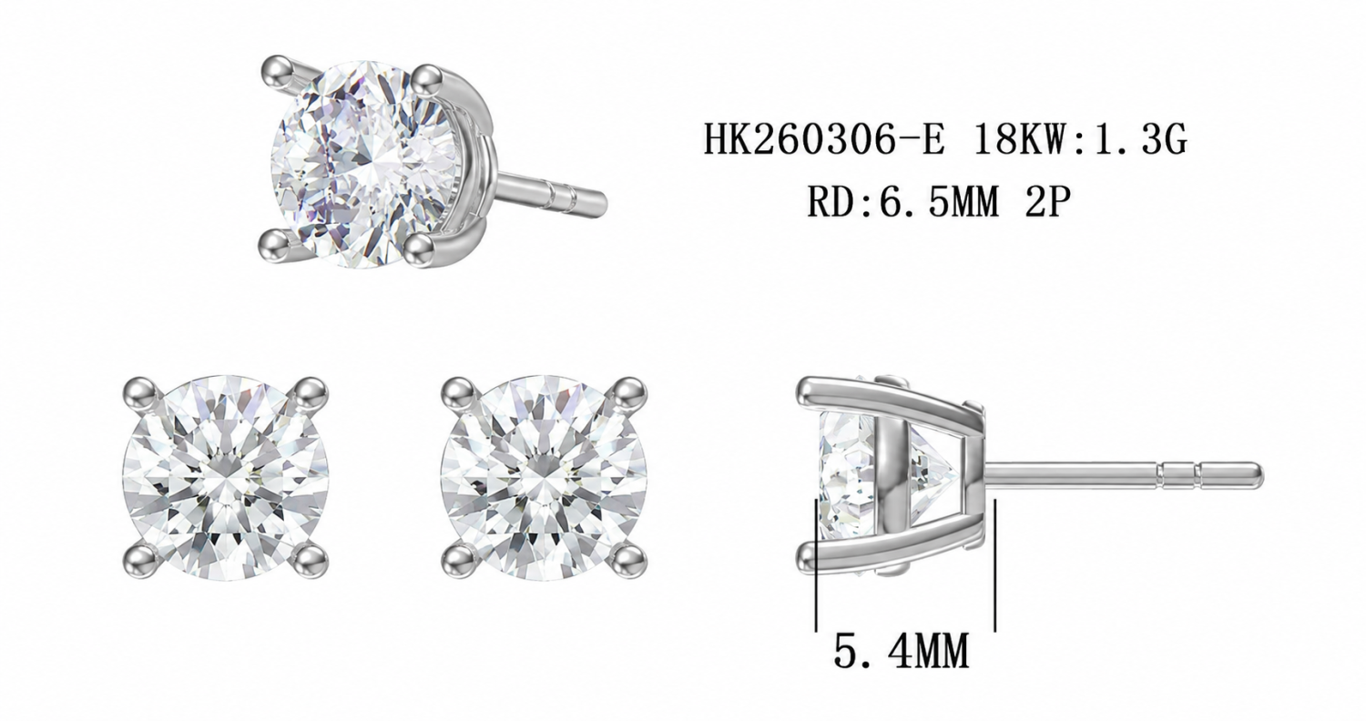 Diamond Earring / HK260306-E