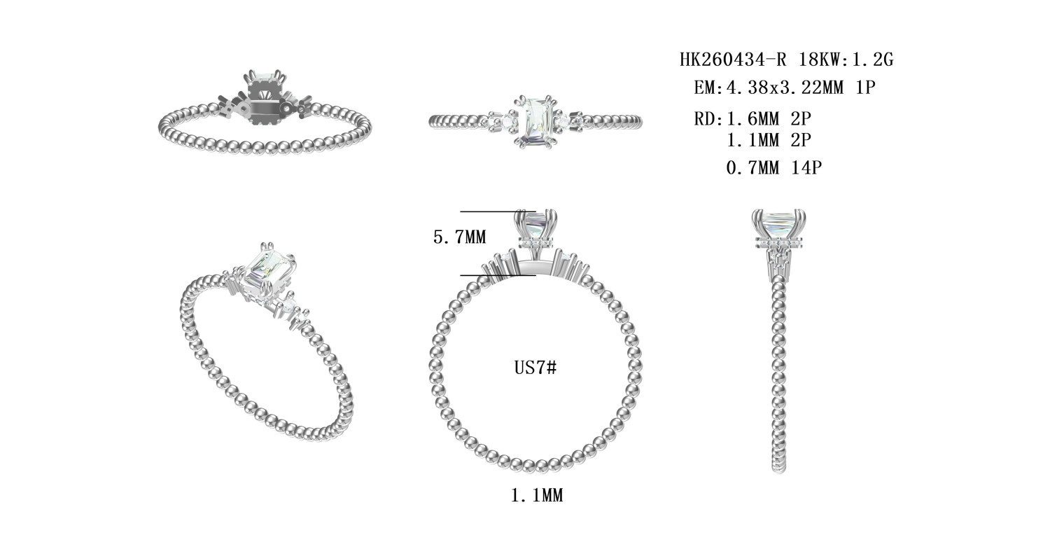 Diamond Ring / HK260434-R(PK-350R)