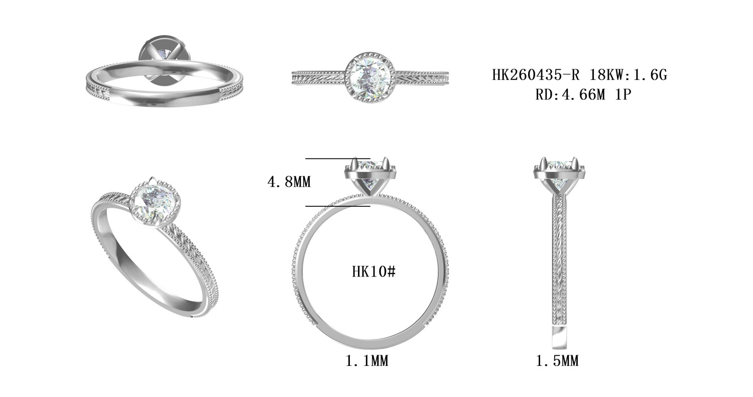 Diamond Ring / HK260435-R(PK-351R)
