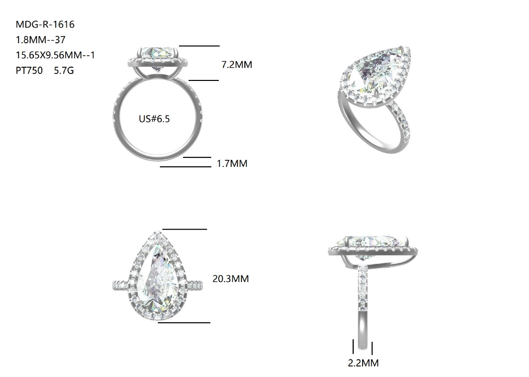 Diamond Ring / MDG-R-1616