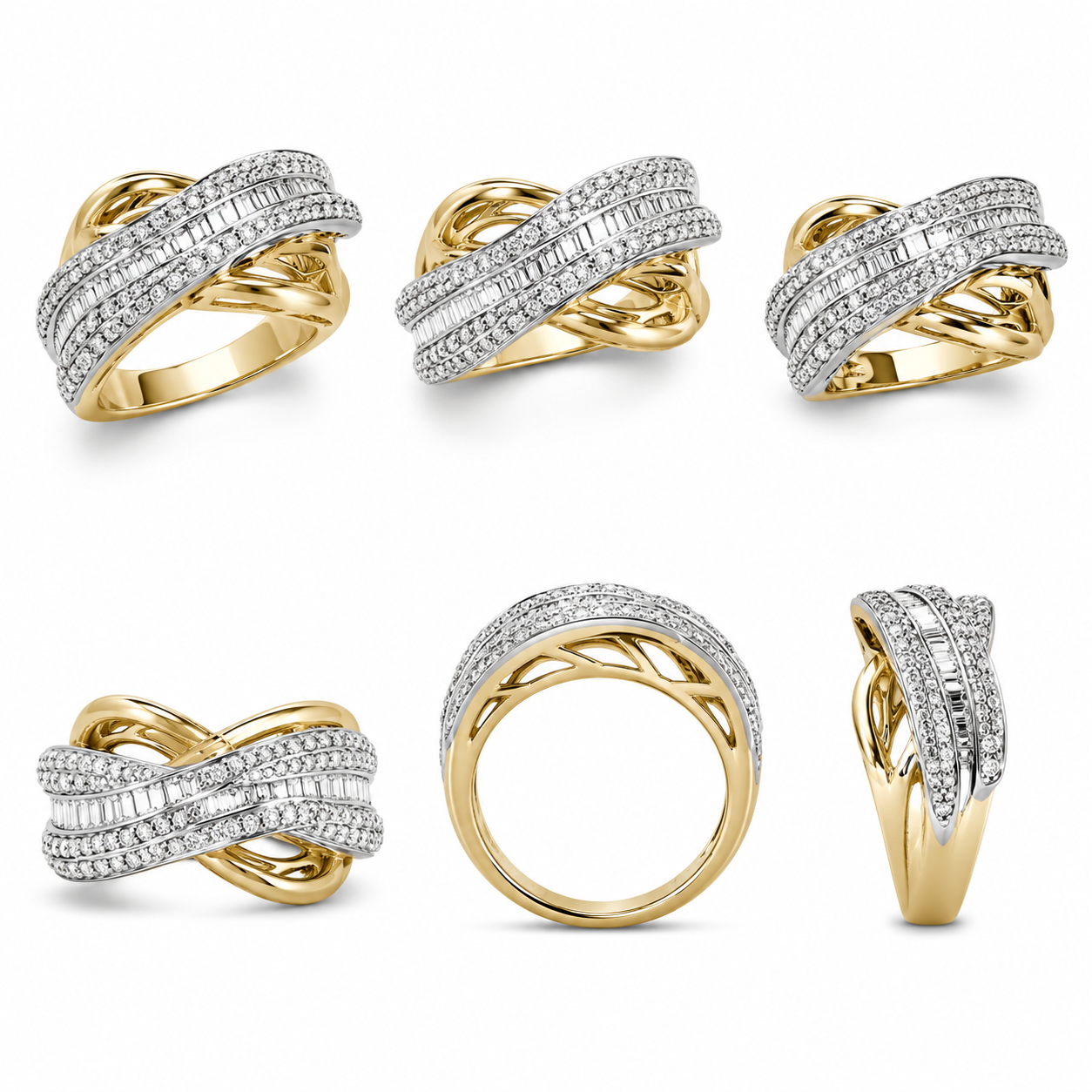 White Diamond Ring / PK-193R/MNAR