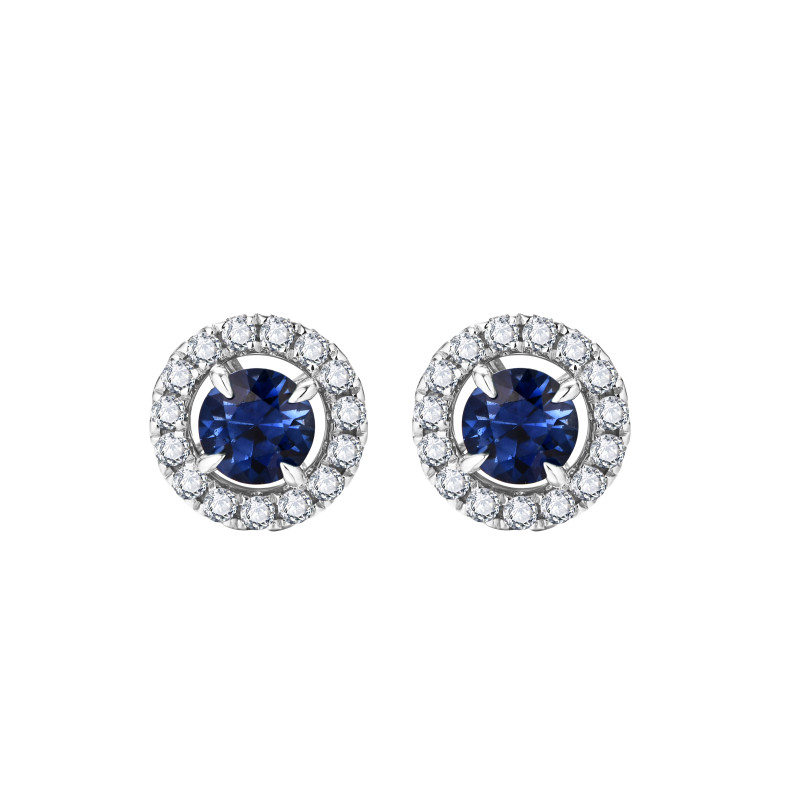 Blue Sapphire Jacket Studs  / PK-20E+2/NNR