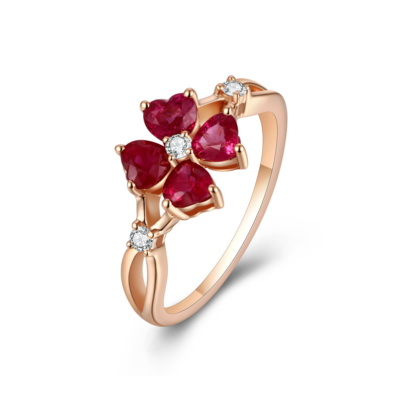 Ruby and Diamond Ring / PK-187R/HER