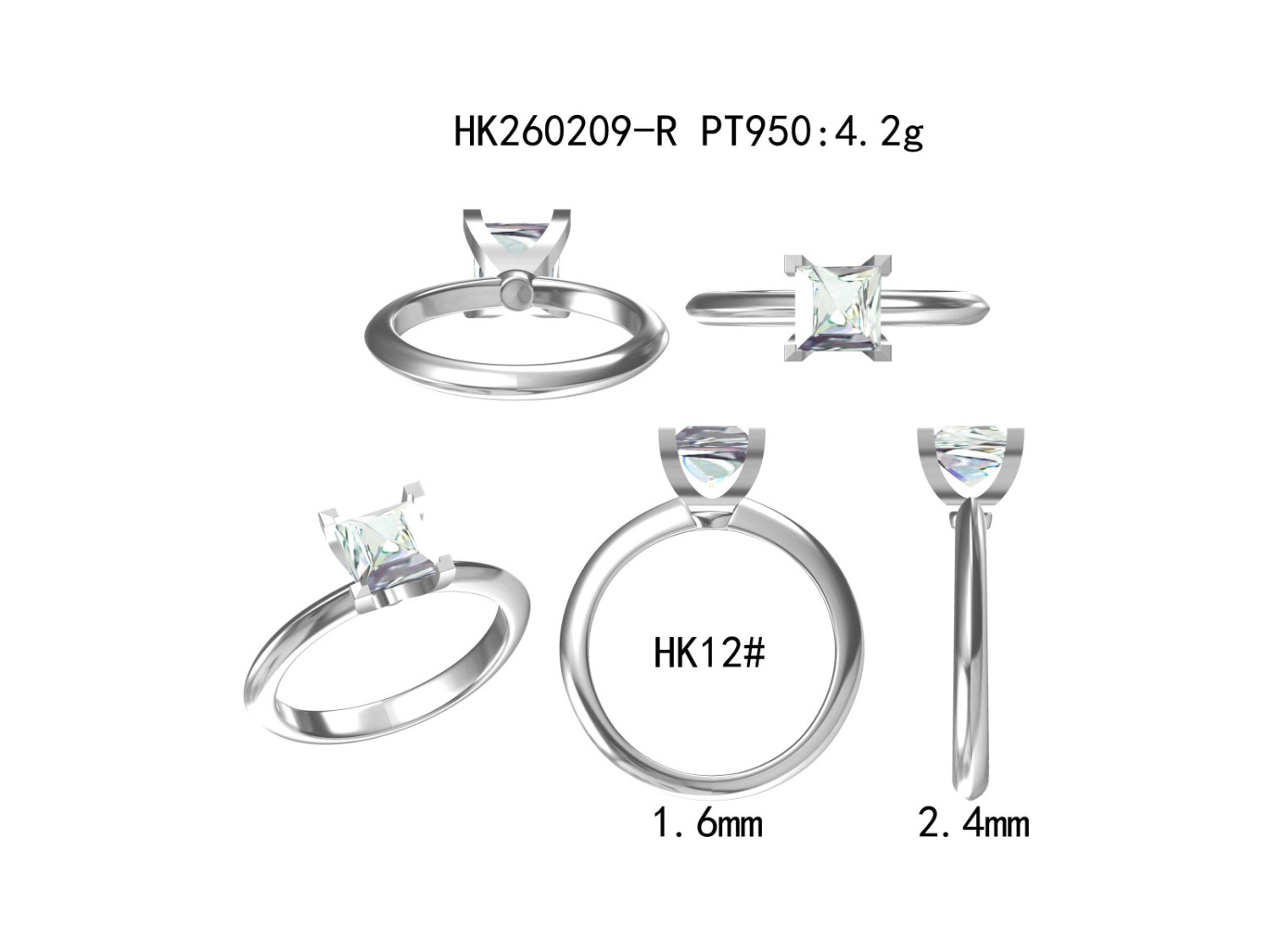 Diamond Ring / HK260209-R