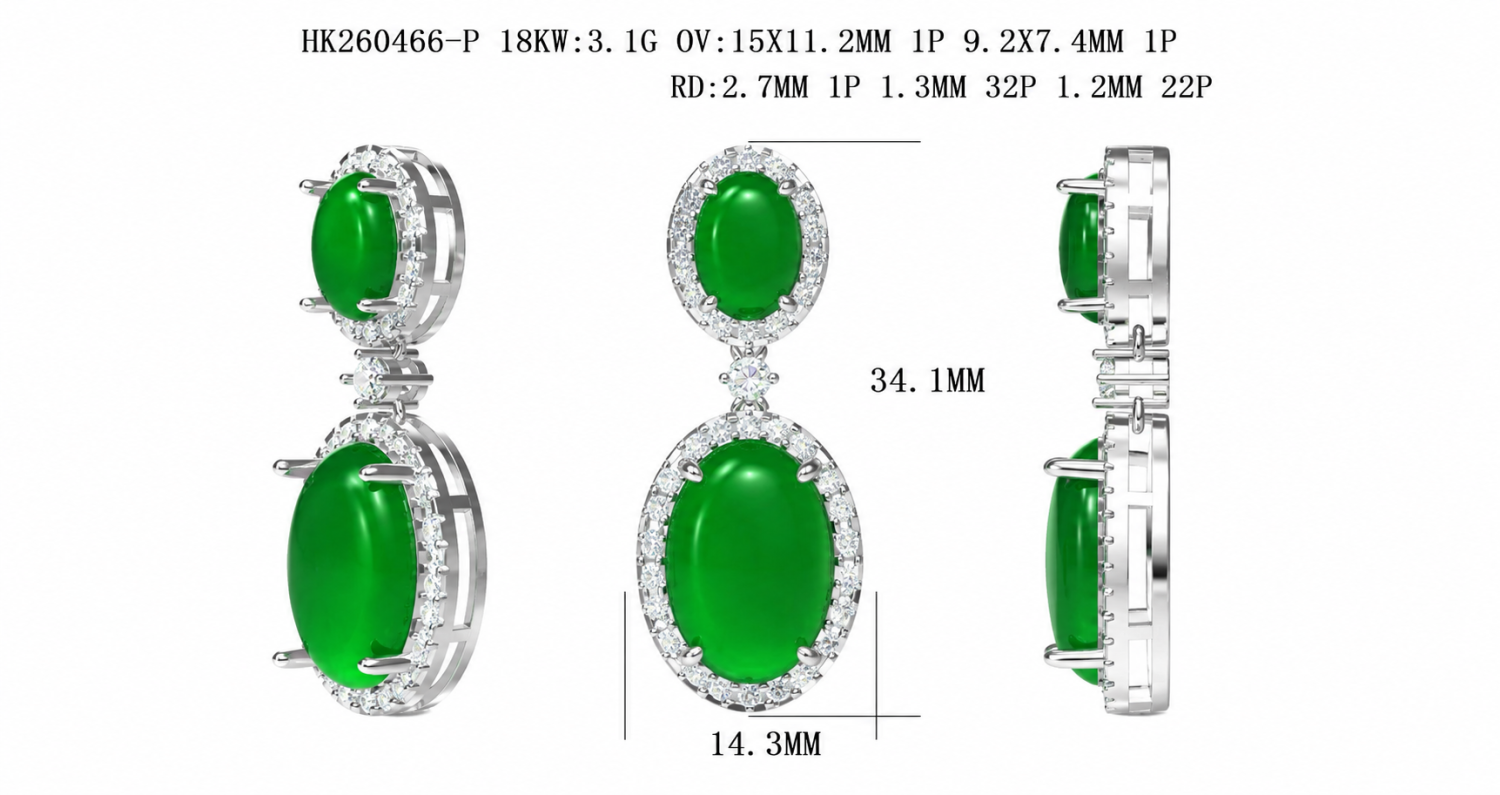 Diamond Pendant / HK260466-P