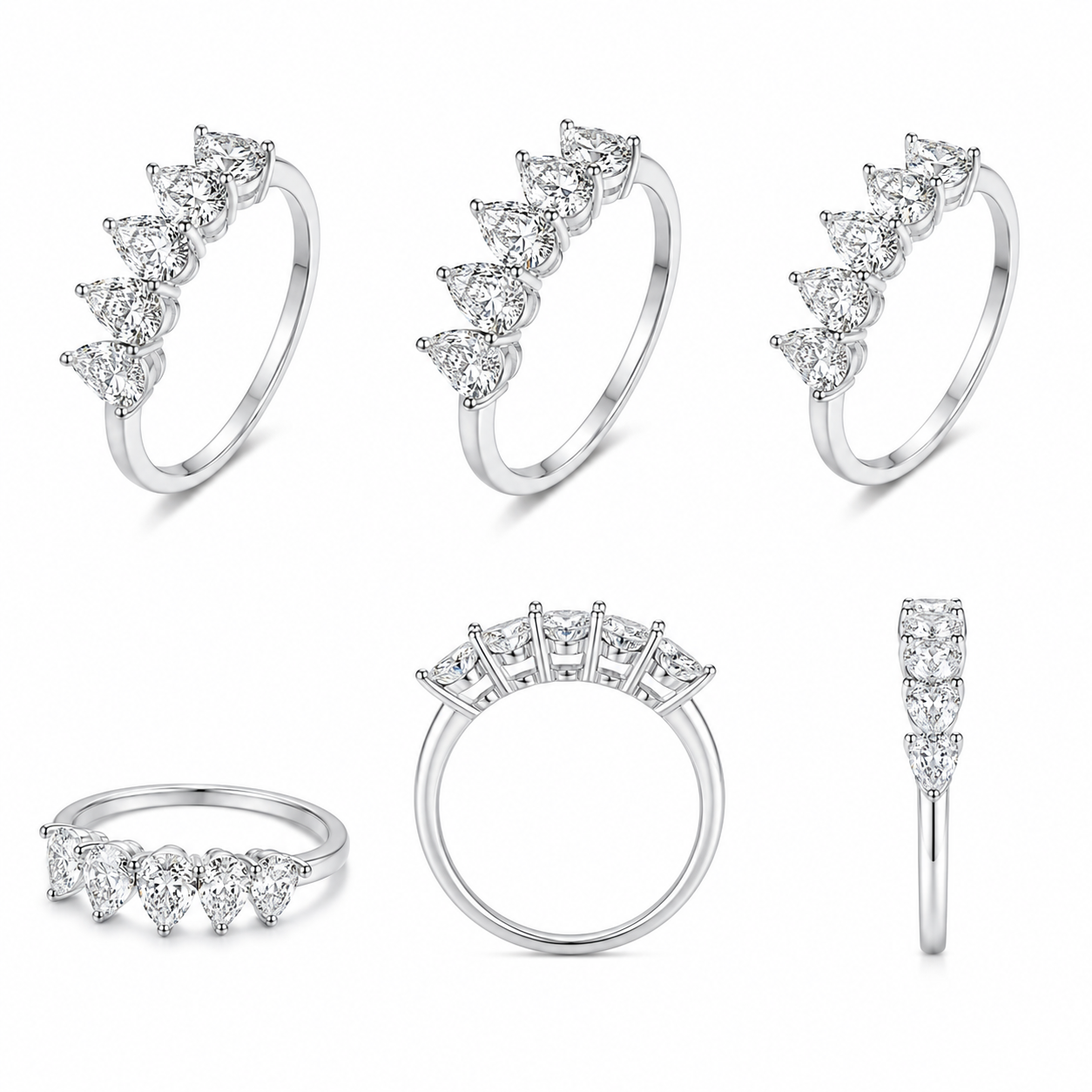 White Diamond Ring / PK-55R/MESR