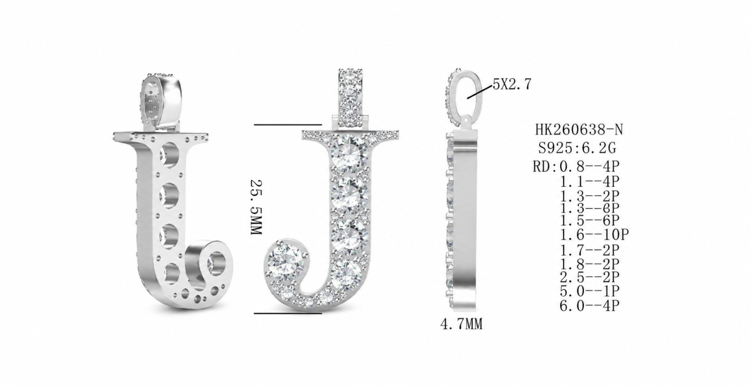 Diamond Pendant / HK260638-N
