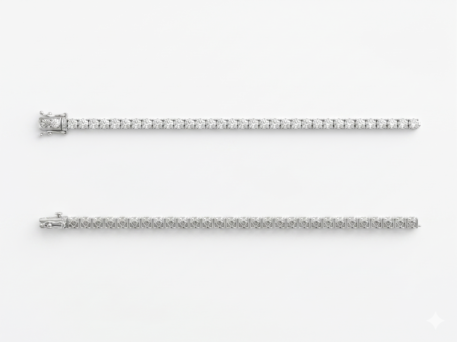 Bracelets Tennis Of 180MM With Round Diamond Of 3MM / MDG-B-1499
