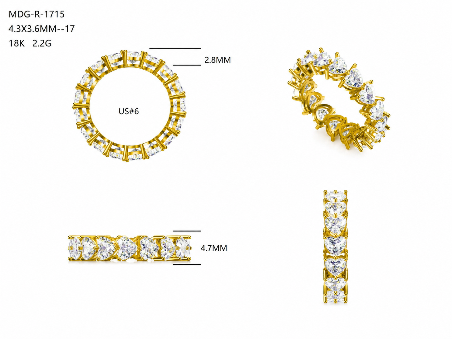 Diamond Ring / MDG-R-1715