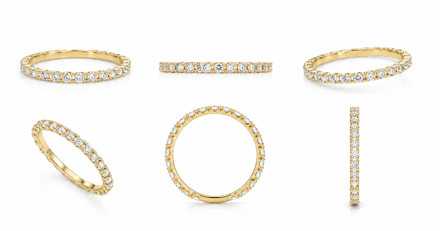 White Diamond Ring / PK-15R/CAR