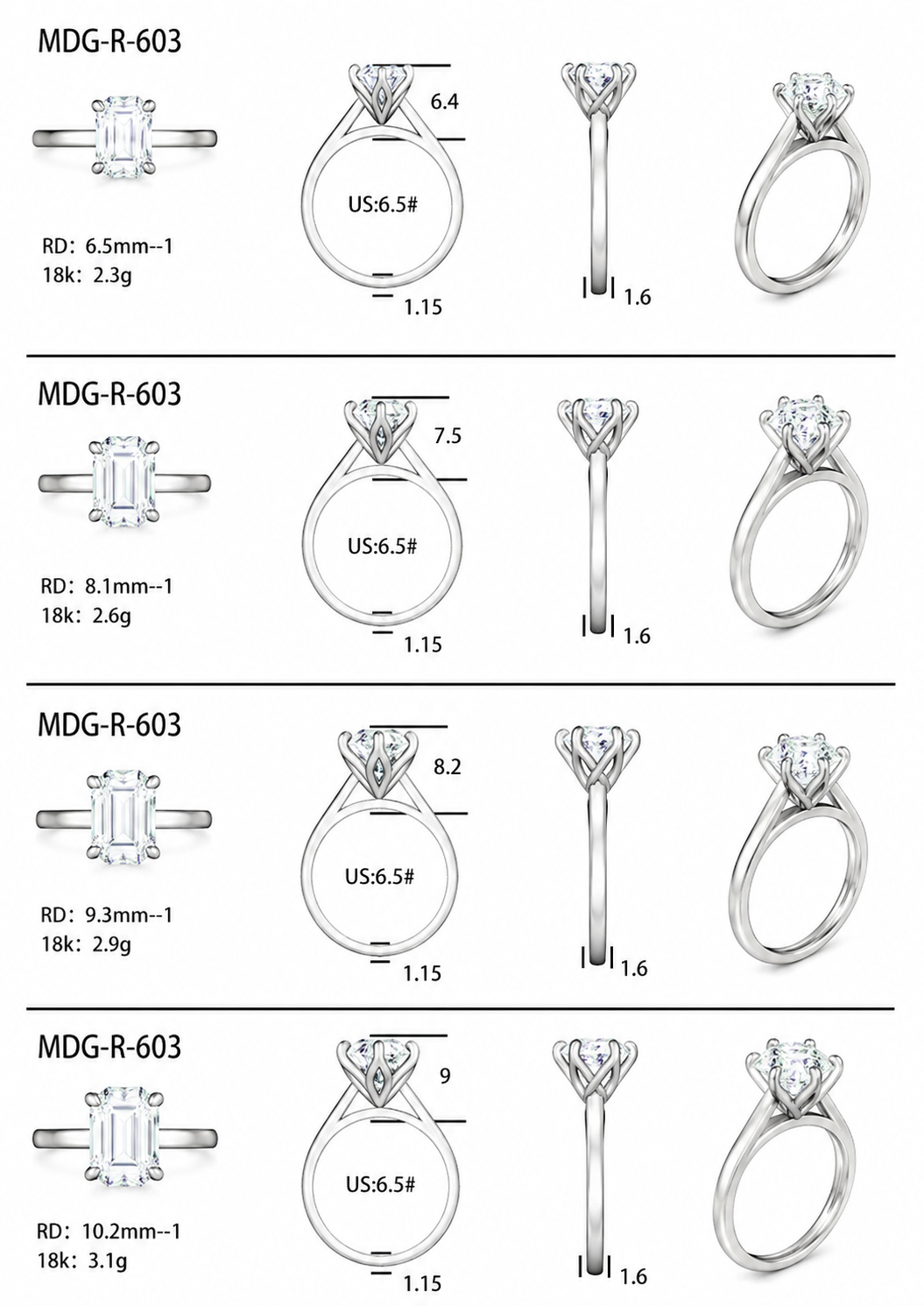 Diamond Ring / MDG-R-603