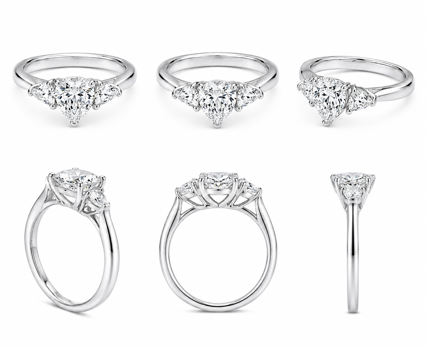 White Diamond Ring / PK-33R/MSNR