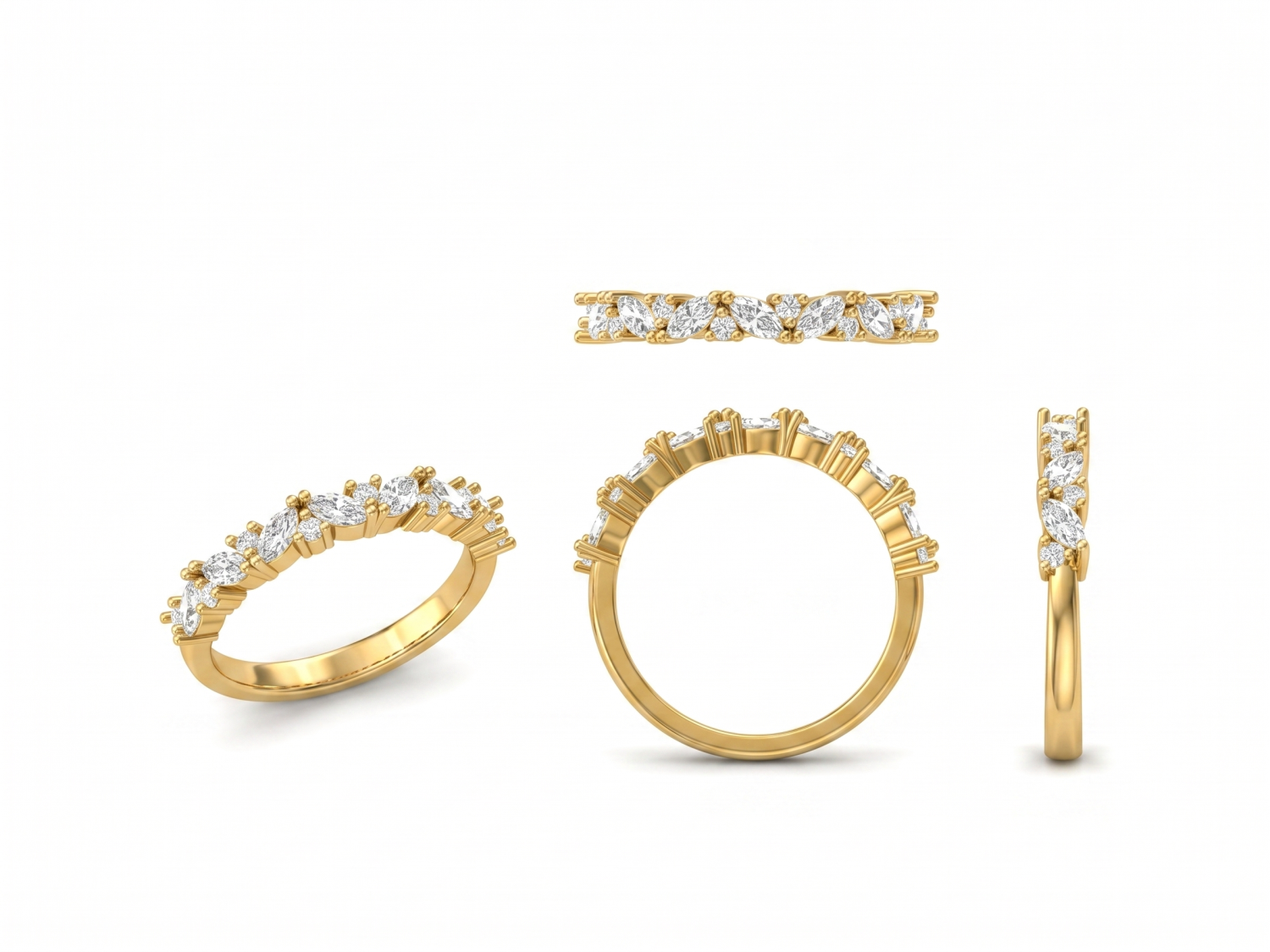 Dainty Diamond Ring / HK250902-R