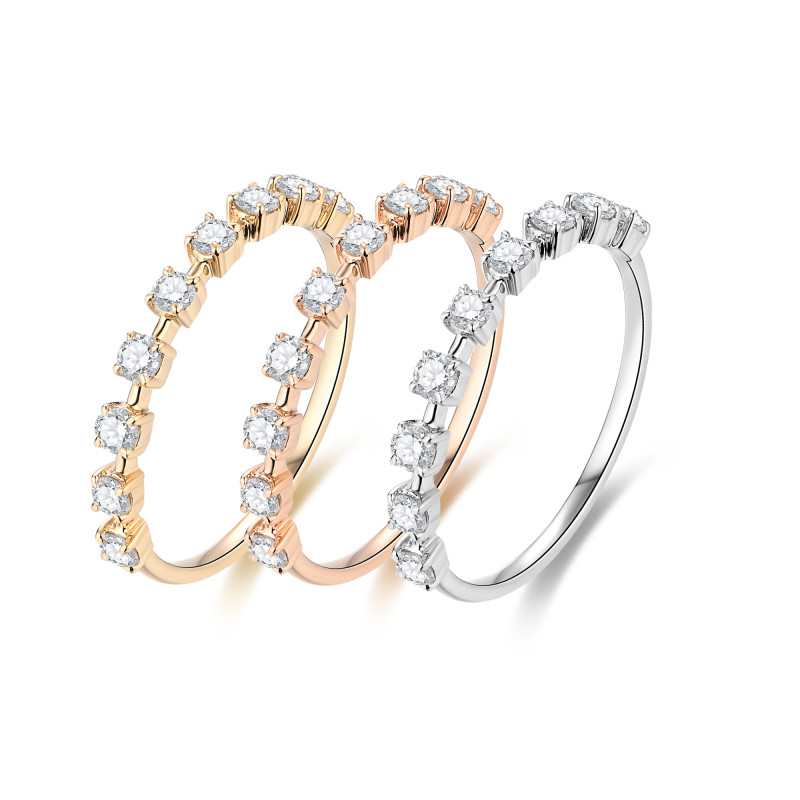 Medium Diamond Dainty Ring / PK-16R+2/NRR