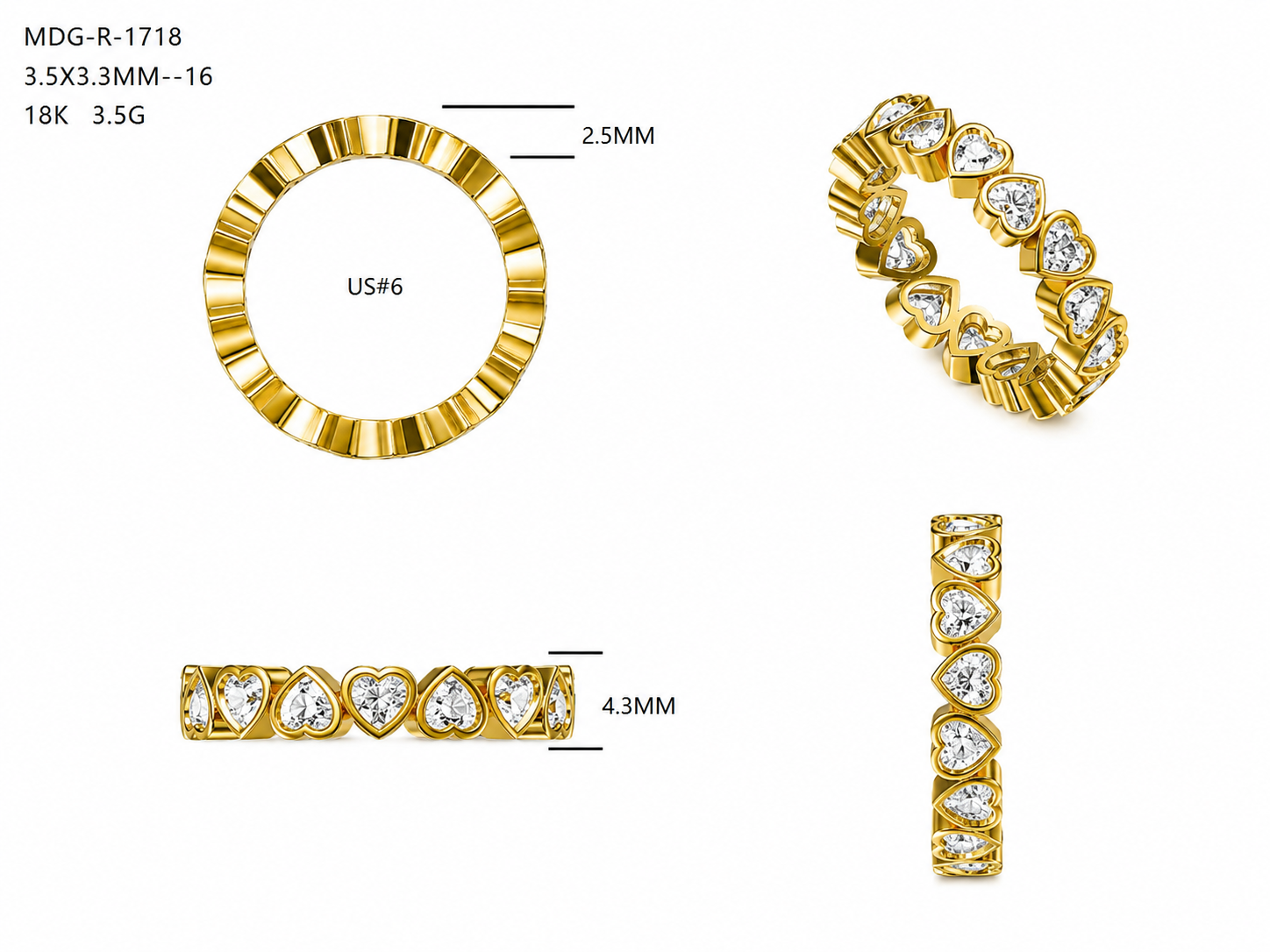 Diamond Ring / MDG-R-1718