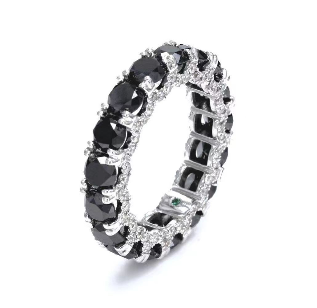 Black Diamond Eternity Ring / PK-103R/ECRR