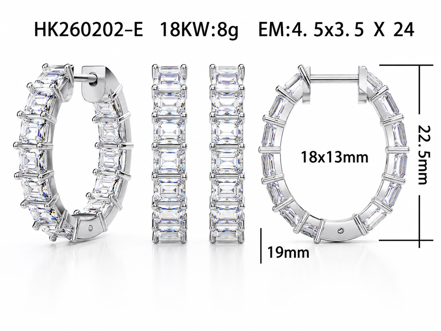 Diamond Earring / HK260202-E