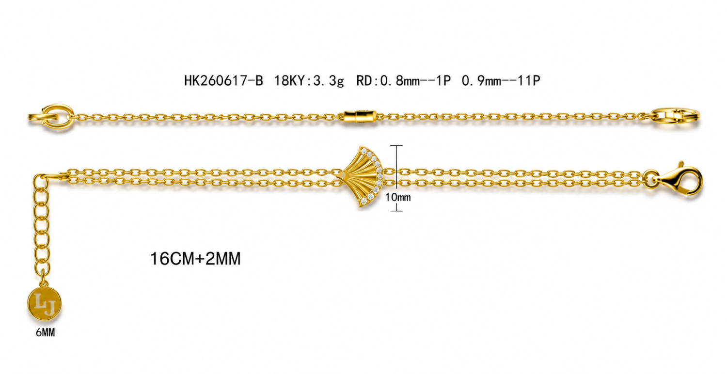 Diamond Bracelets / HK260617-B