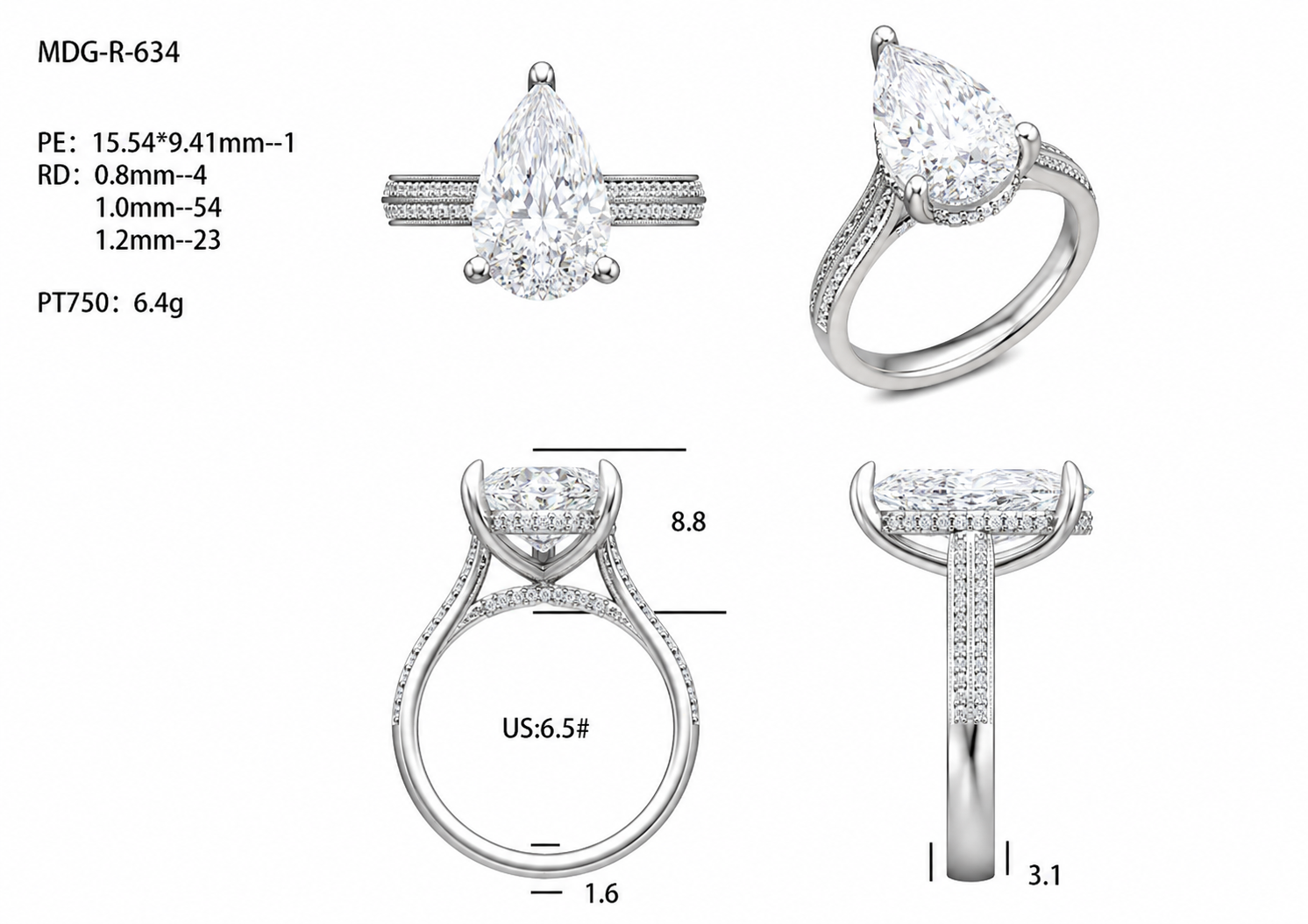 Diamond Ring / MDG-R-634