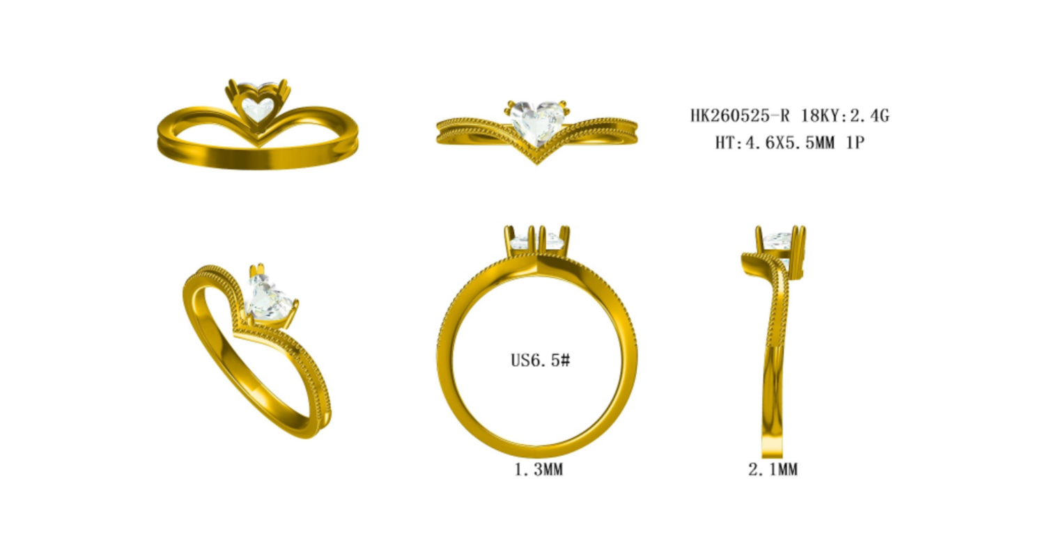 HK260525-R(PK-411R) / Diamond Ring