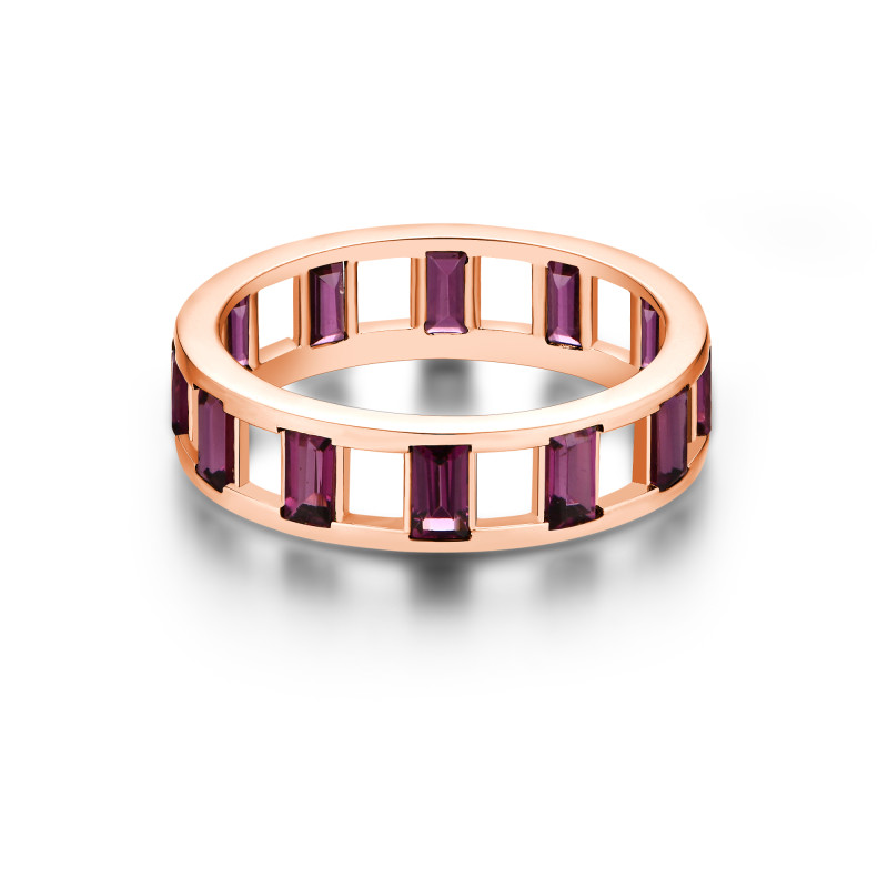 Zebra Crossing Eternity Ring / PK-97R/ERR