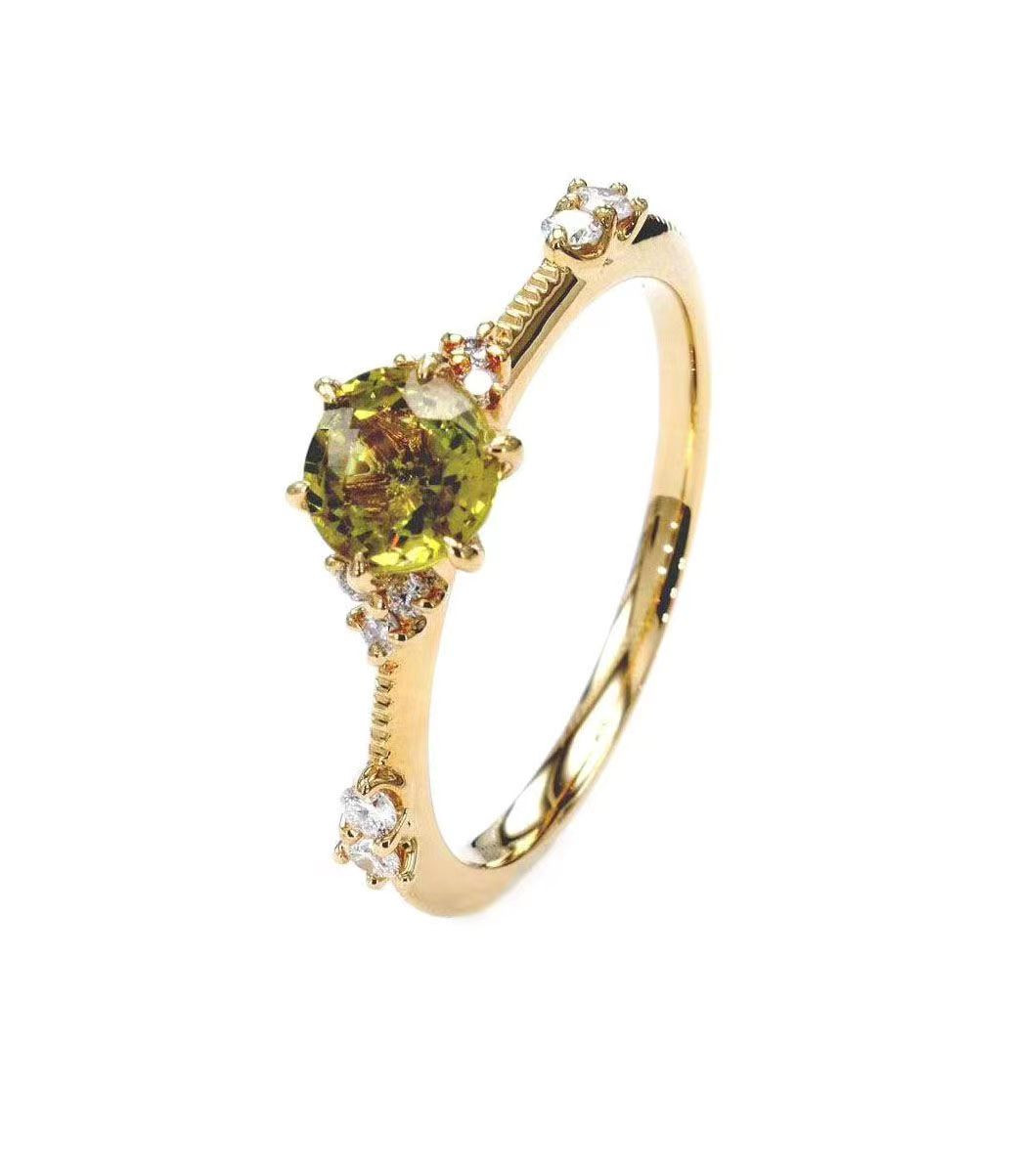 Multi Sapphire Diamond Ring / PK-9R/NER