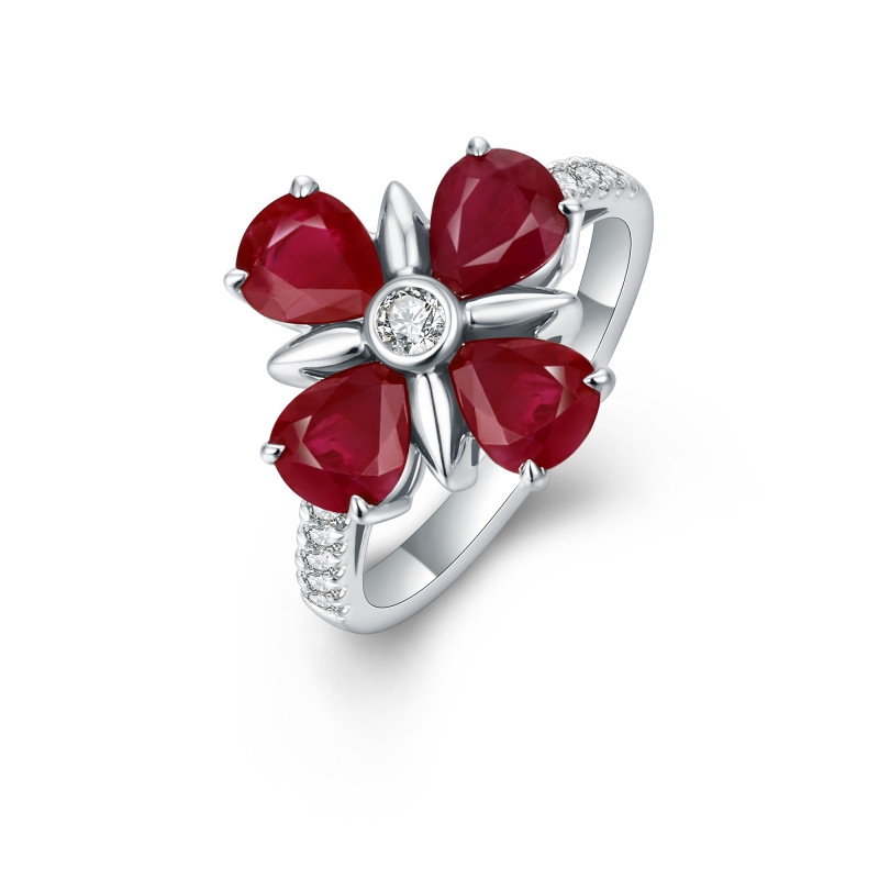 Ruby and Diamond Ring / PK-64SR/OHR