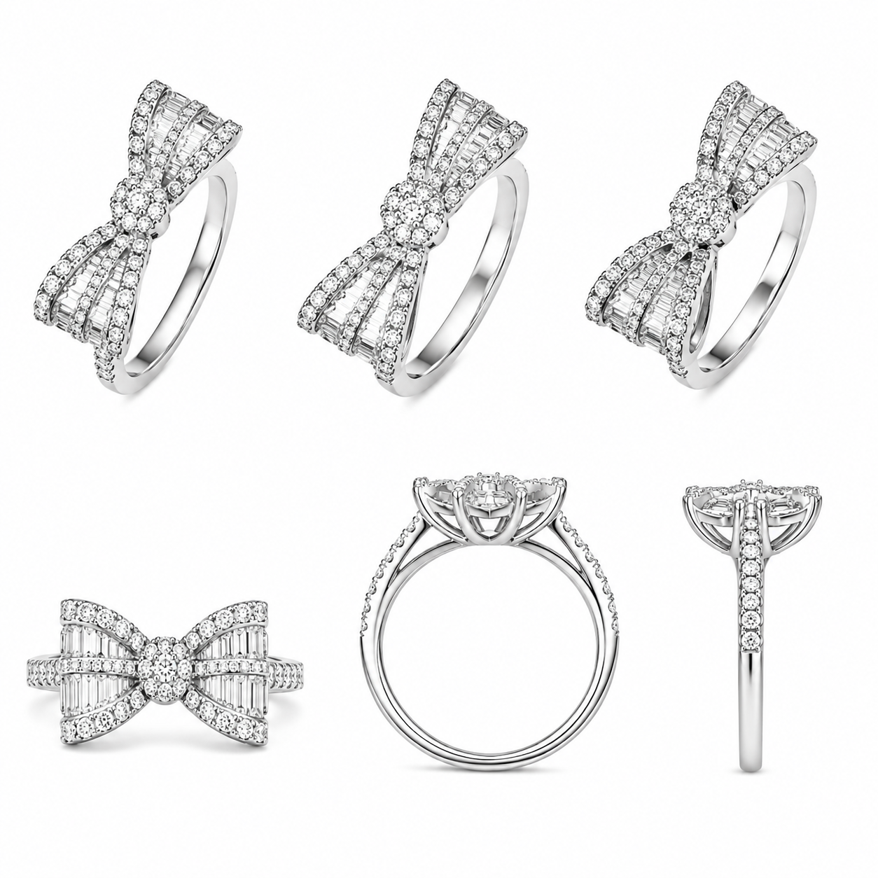 White Diamond Ring / PK-202R/EMHR